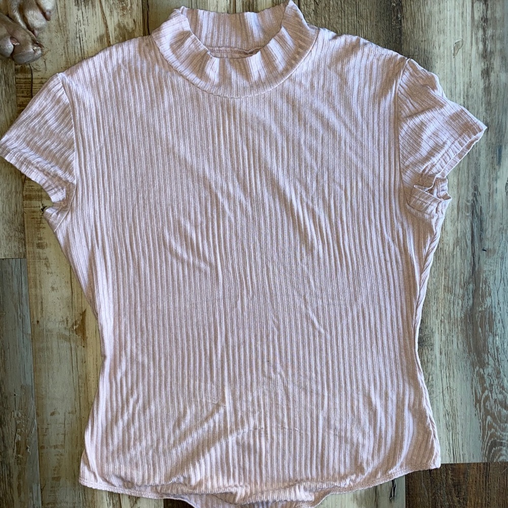 blush pink bodysuit